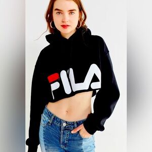 FILA cropped hoodie